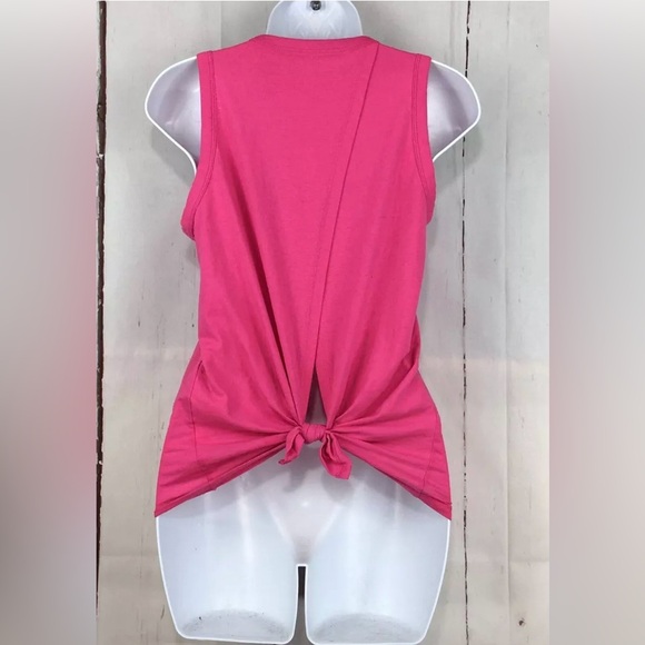 J. Crew Tops - Vintage J Crew Pink Tie Back Tank Top size Small